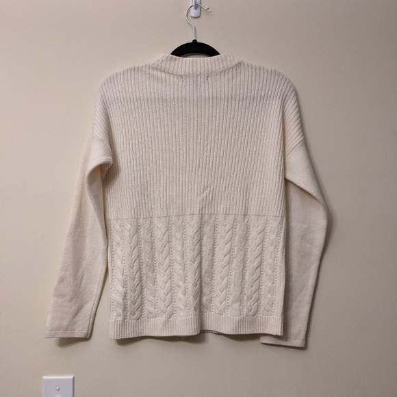 Banana Republic Cable Knit Mock Neck Sweater - Picture 5 of 6